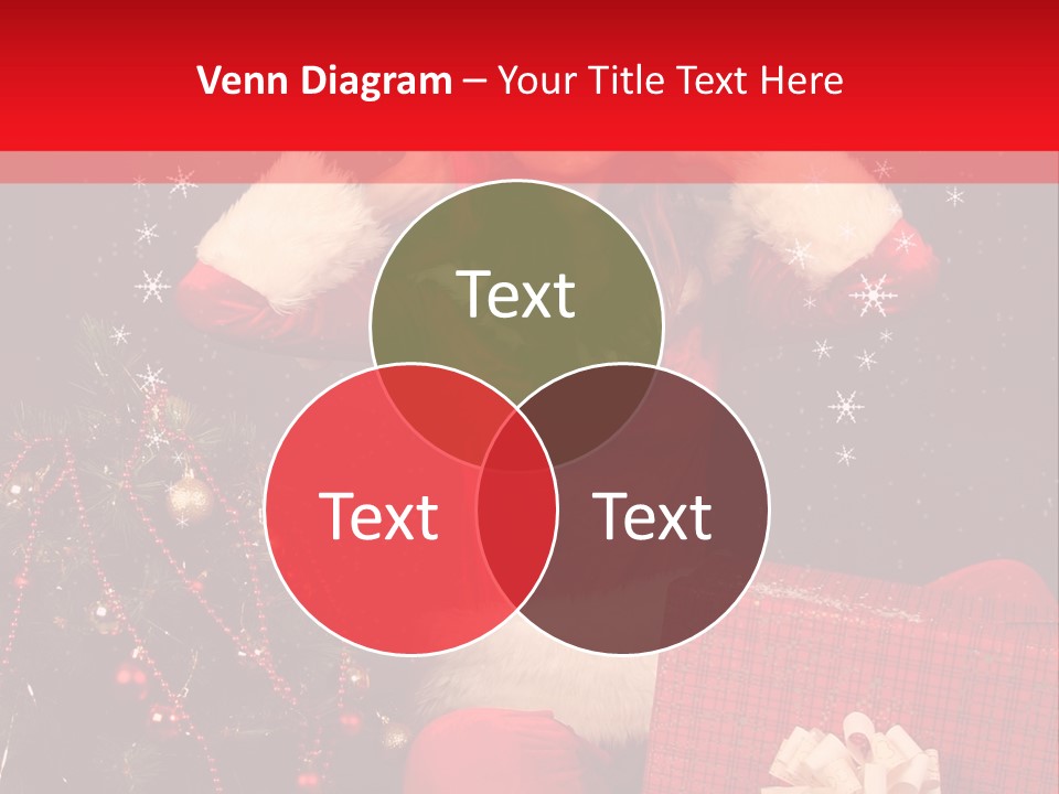 Young Winter Surprise PowerPoint Template