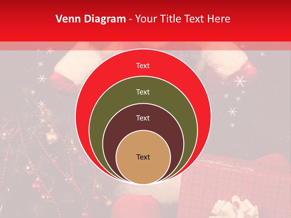 Young Winter Surprise PowerPoint Template