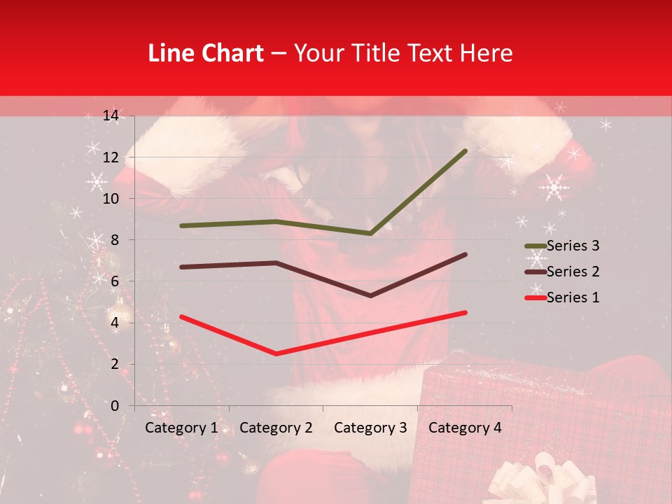 Young Winter Surprise PowerPoint Template