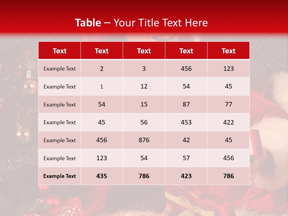 Girl Tree Hat PowerPoint Template