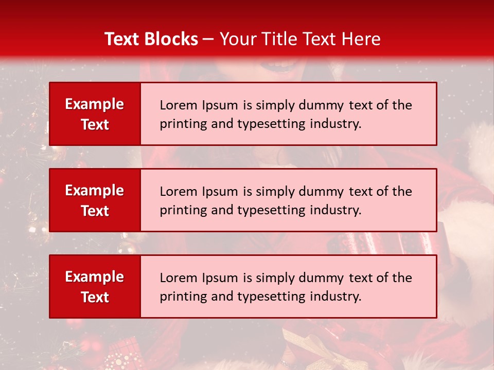 Girl Tree Hat PowerPoint Template