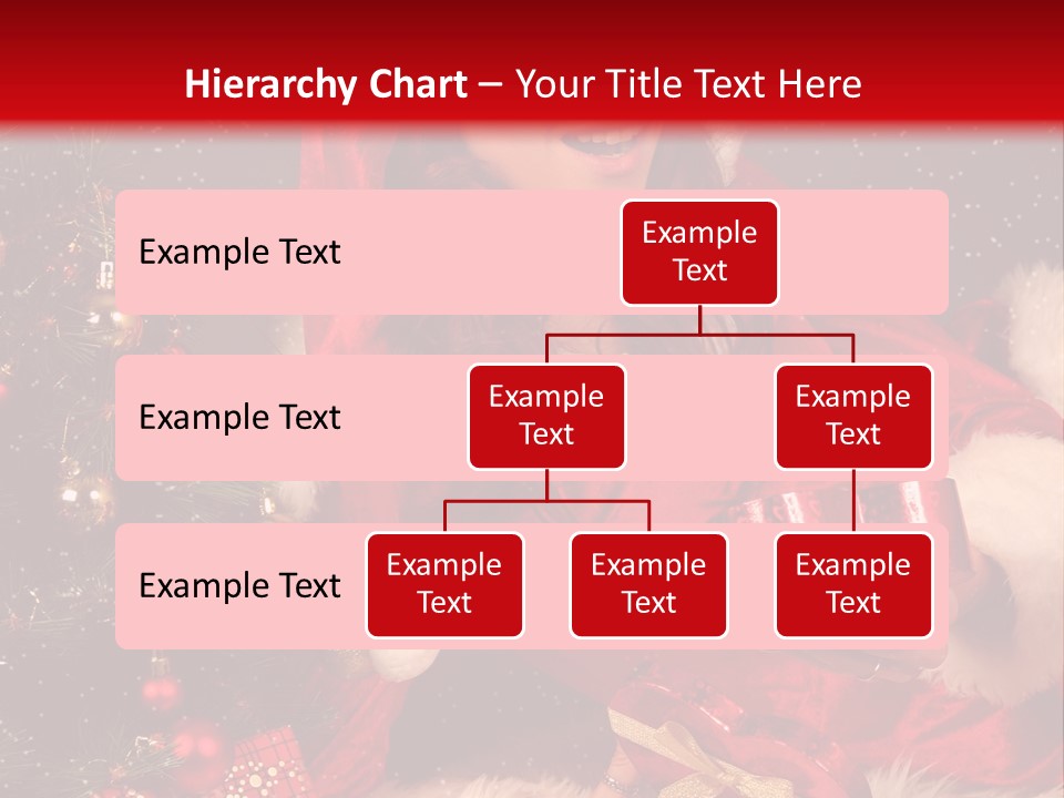 Girl Tree Hat PowerPoint Template