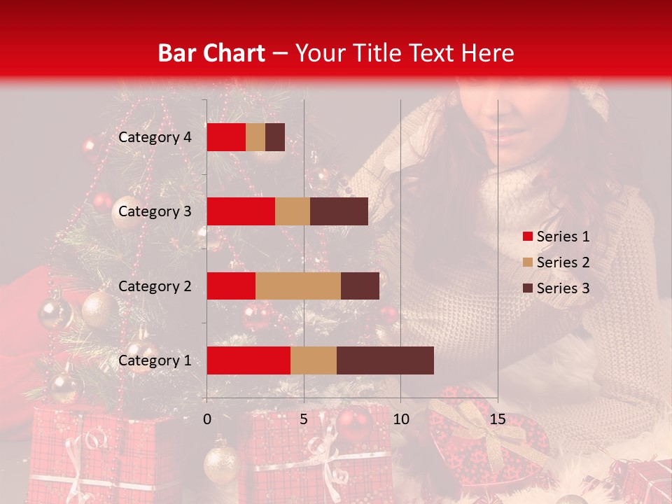 Red December Seasonal PowerPoint Template