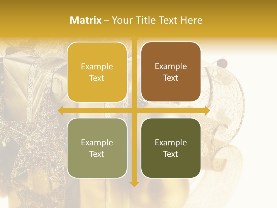 Macro Life Christmas PowerPoint Template