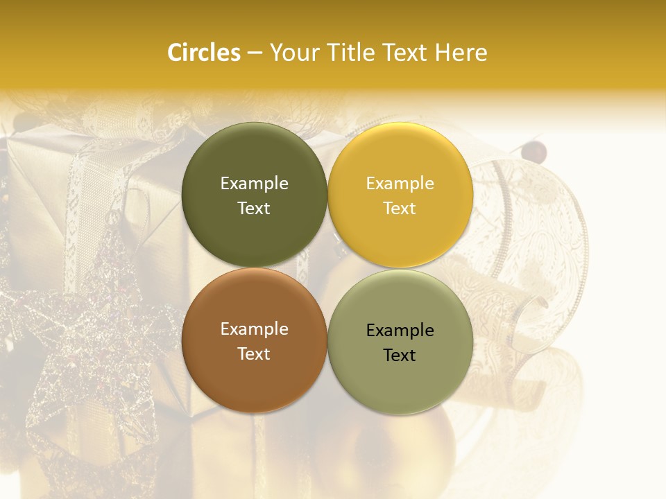 Macro Life Christmas PowerPoint Template