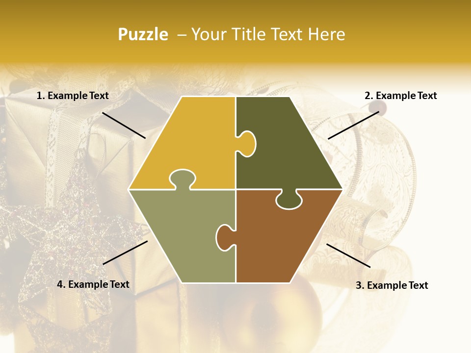 Macro Life Christmas PowerPoint Template