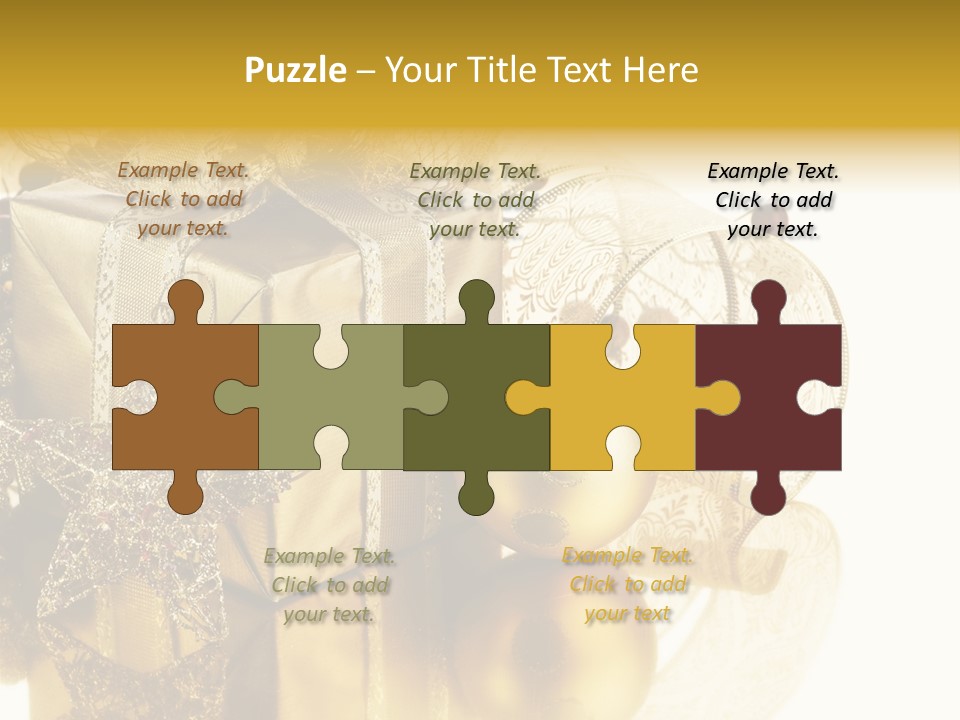 Macro Life Christmas PowerPoint Template