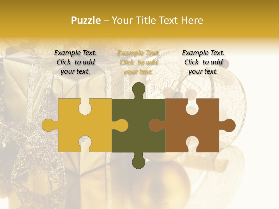 Macro Life Christmas PowerPoint Template