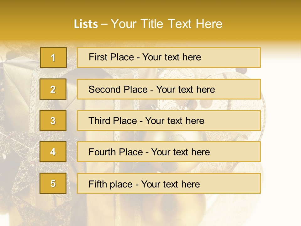 Macro Life Christmas PowerPoint Template