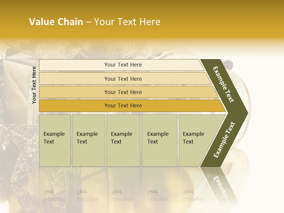 Macro Life Christmas PowerPoint Template