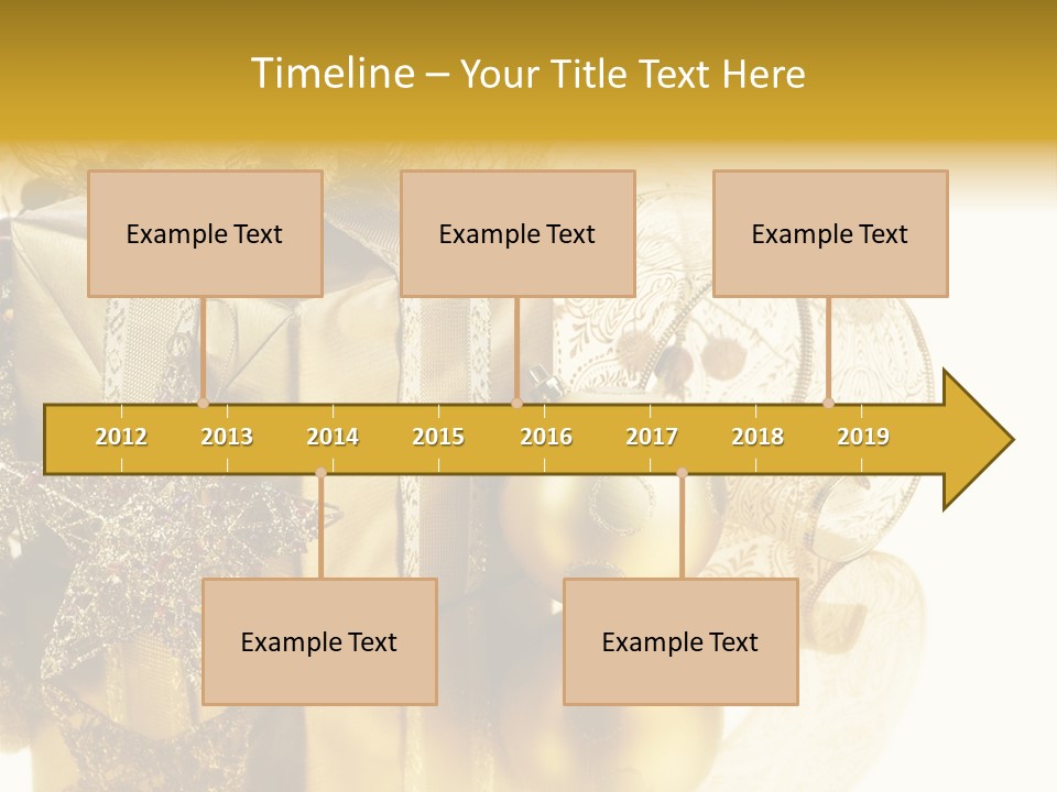 Macro Life Christmas PowerPoint Template