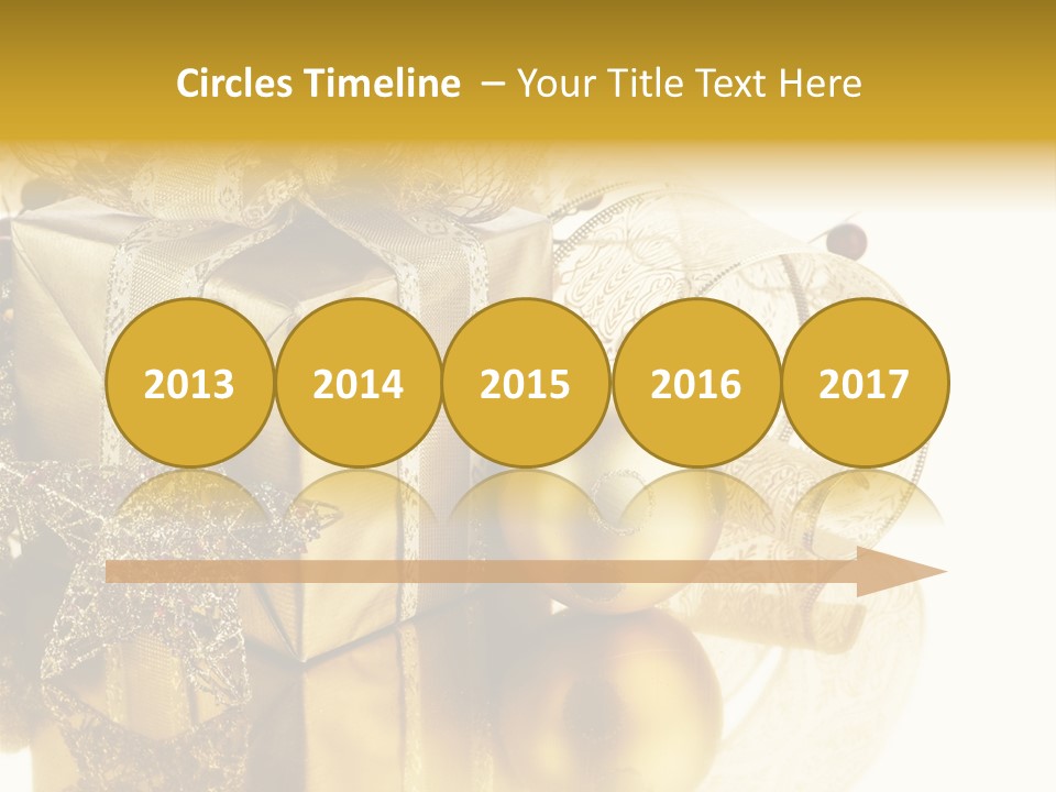 Macro Life Christmas PowerPoint Template