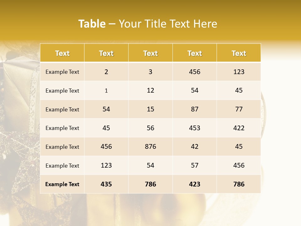 Macro Life Christmas PowerPoint Template
