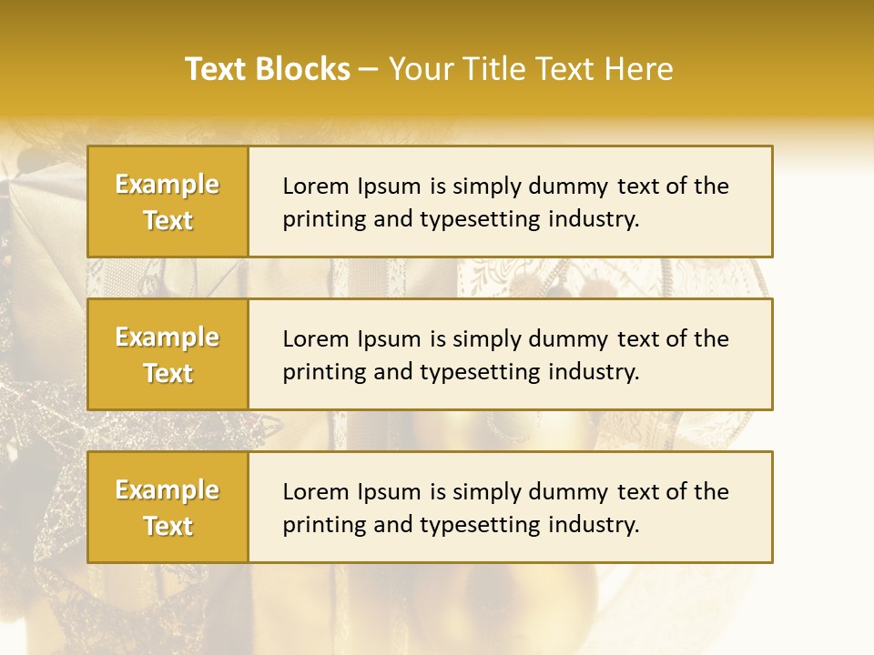 Macro Life Christmas PowerPoint Template