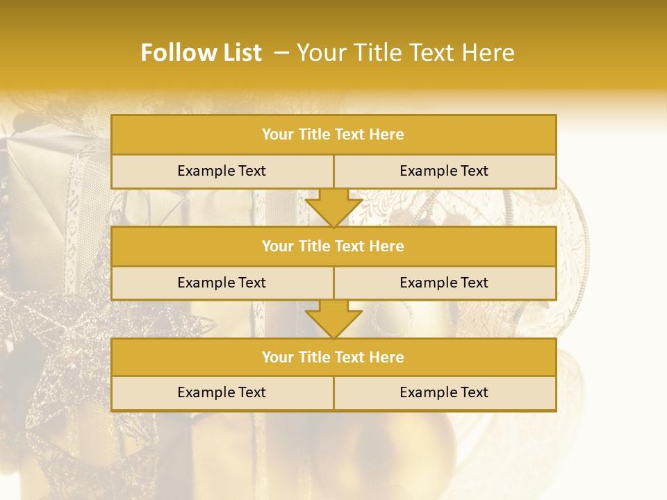 Macro Life Christmas PowerPoint Template