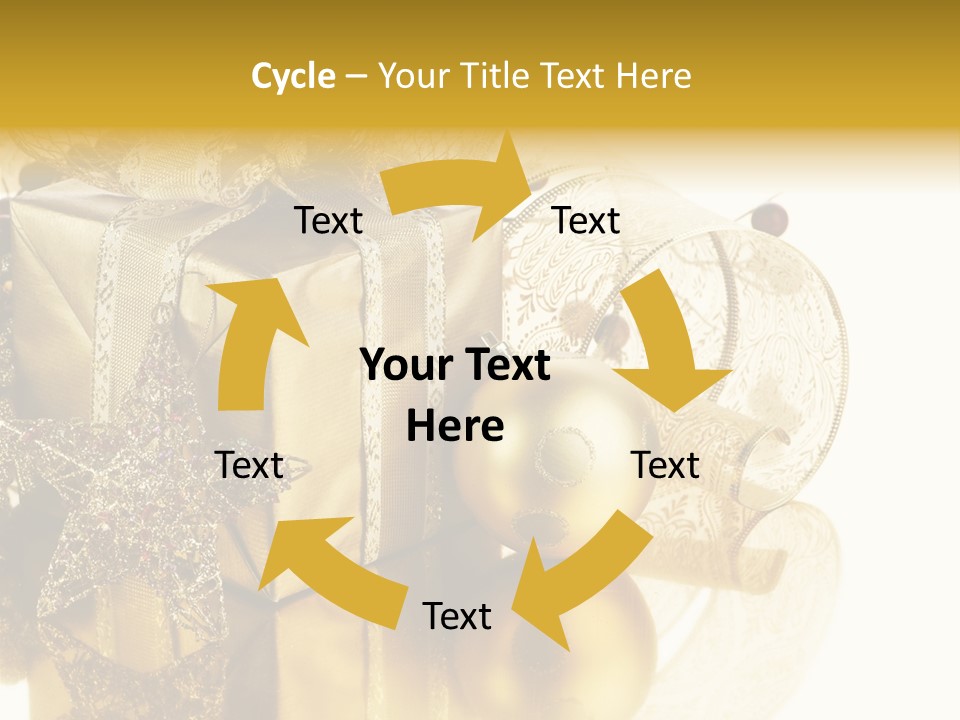 Macro Life Christmas PowerPoint Template