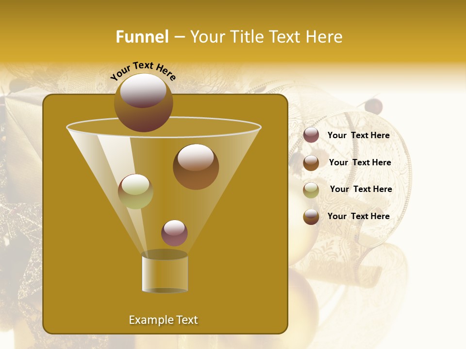 Macro Life Christmas PowerPoint Template