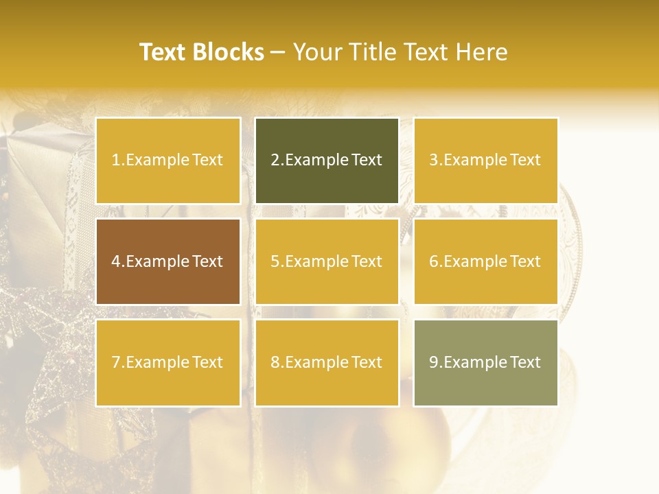 Macro Life Christmas PowerPoint Template