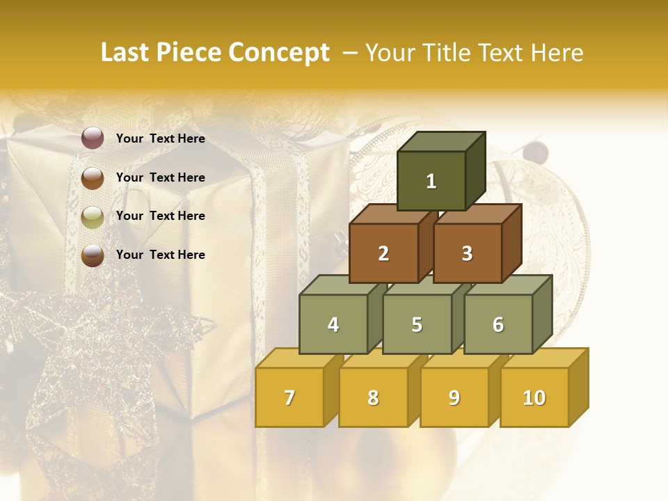 Macro Life Christmas PowerPoint Template