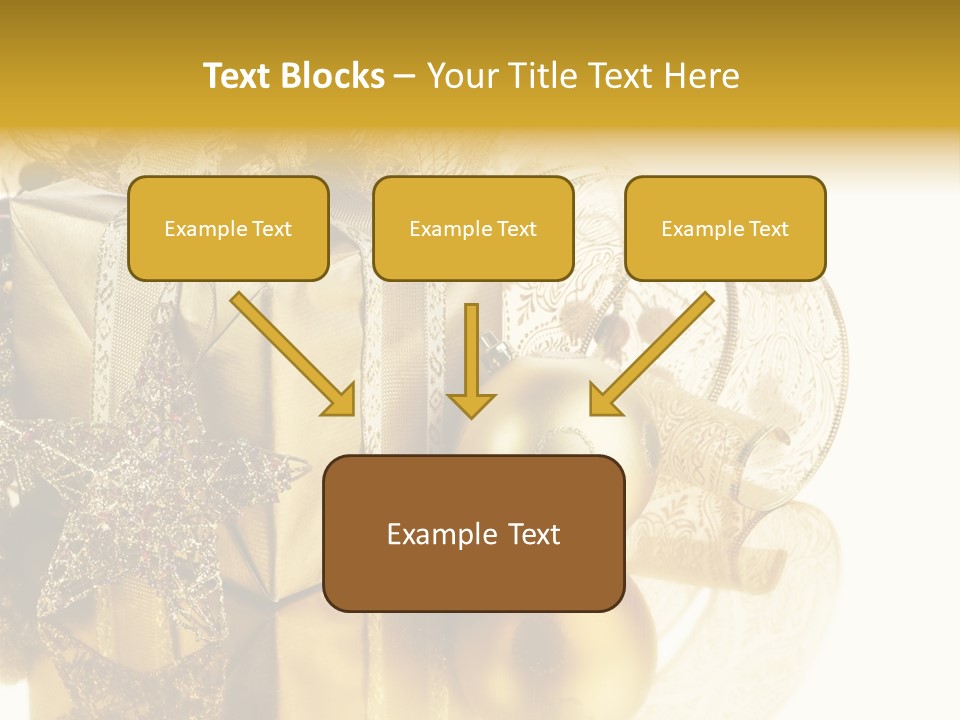 Macro Life Christmas PowerPoint Template