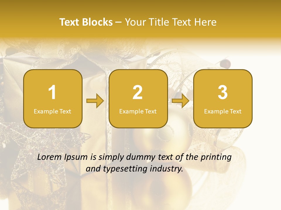 Macro Life Christmas PowerPoint Template