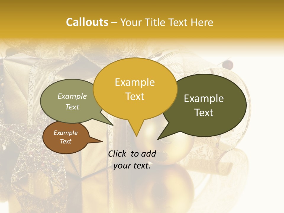 Macro Life Christmas PowerPoint Template