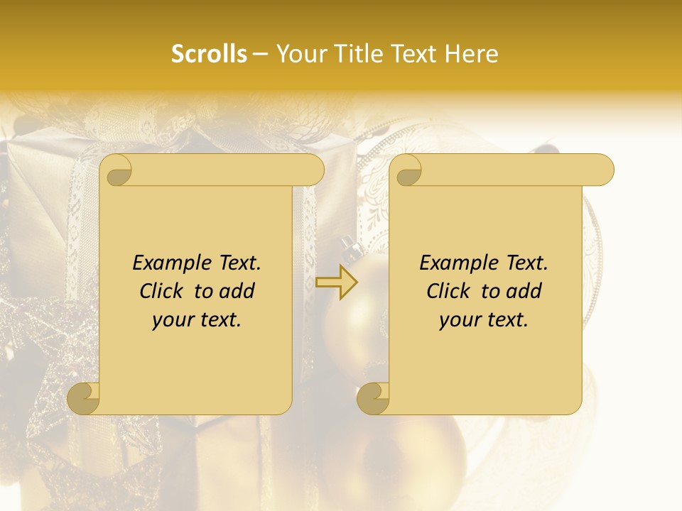 Macro Life Christmas PowerPoint Template