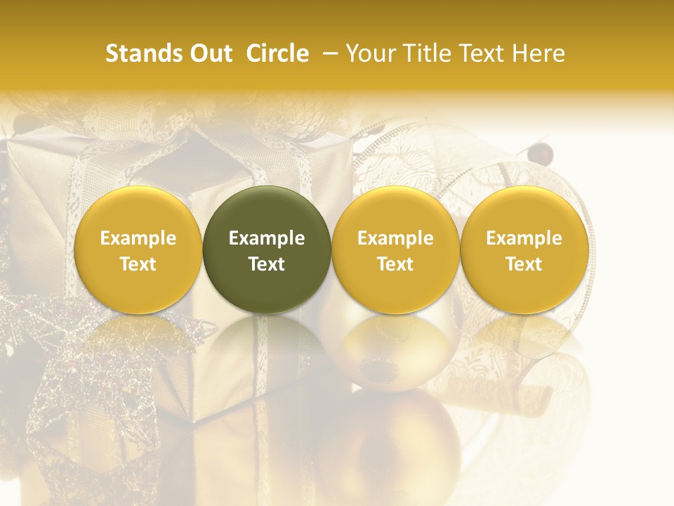 Macro Life Christmas PowerPoint Template