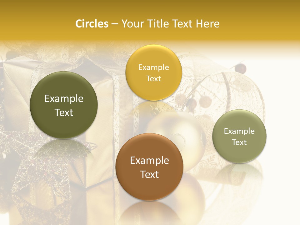 Macro Life Christmas PowerPoint Template