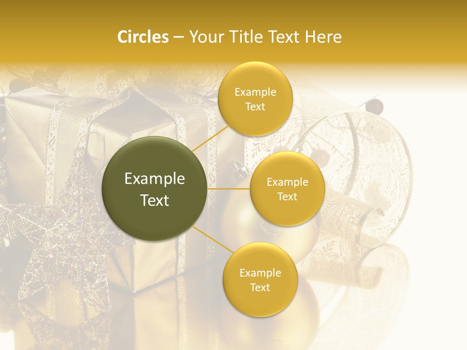 Macro Life Christmas PowerPoint Template