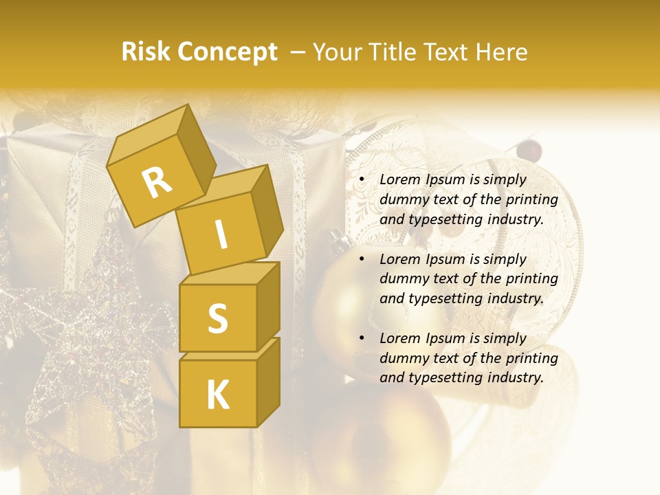 Macro Life Christmas PowerPoint Template