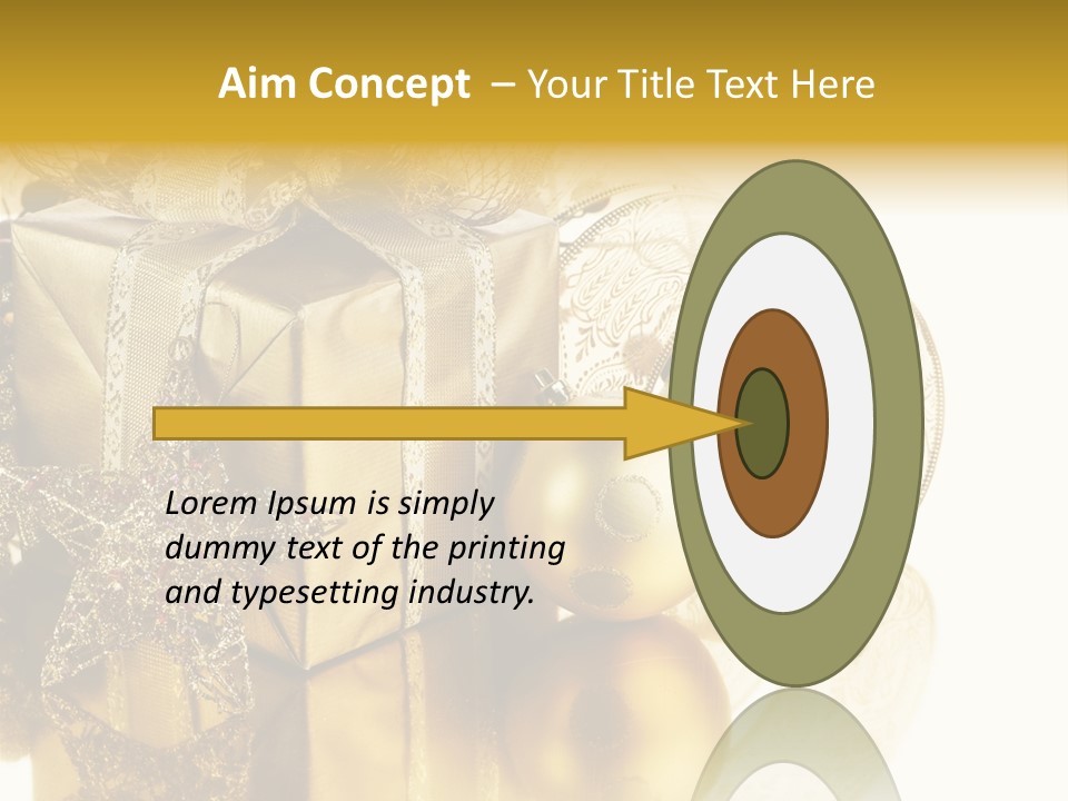 Macro Life Christmas PowerPoint Template