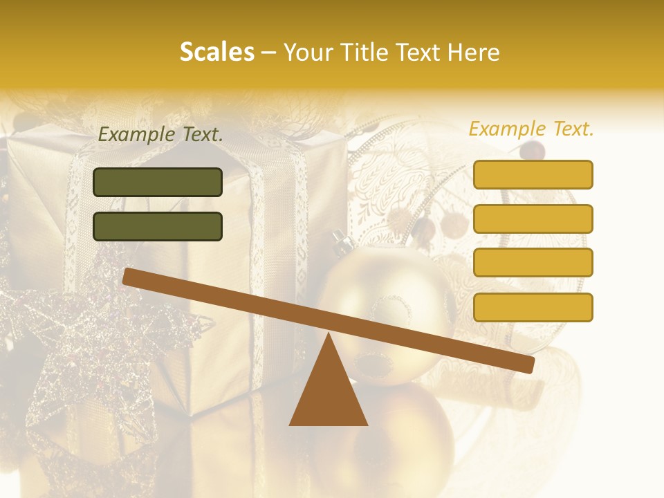 Macro Life Christmas PowerPoint Template