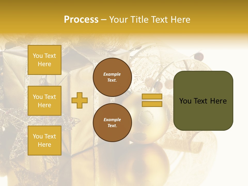 Macro Life Christmas PowerPoint Template