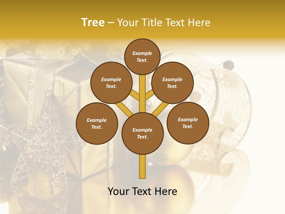 Macro Life Christmas PowerPoint Template