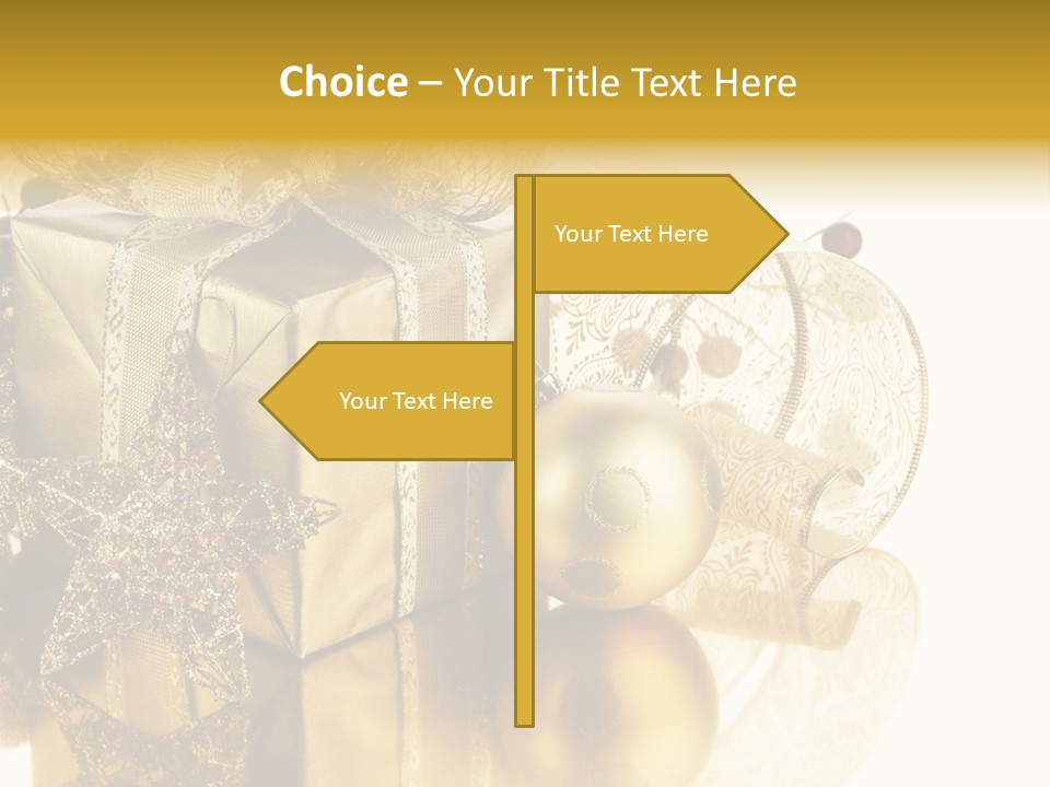 Macro Life Christmas PowerPoint Template