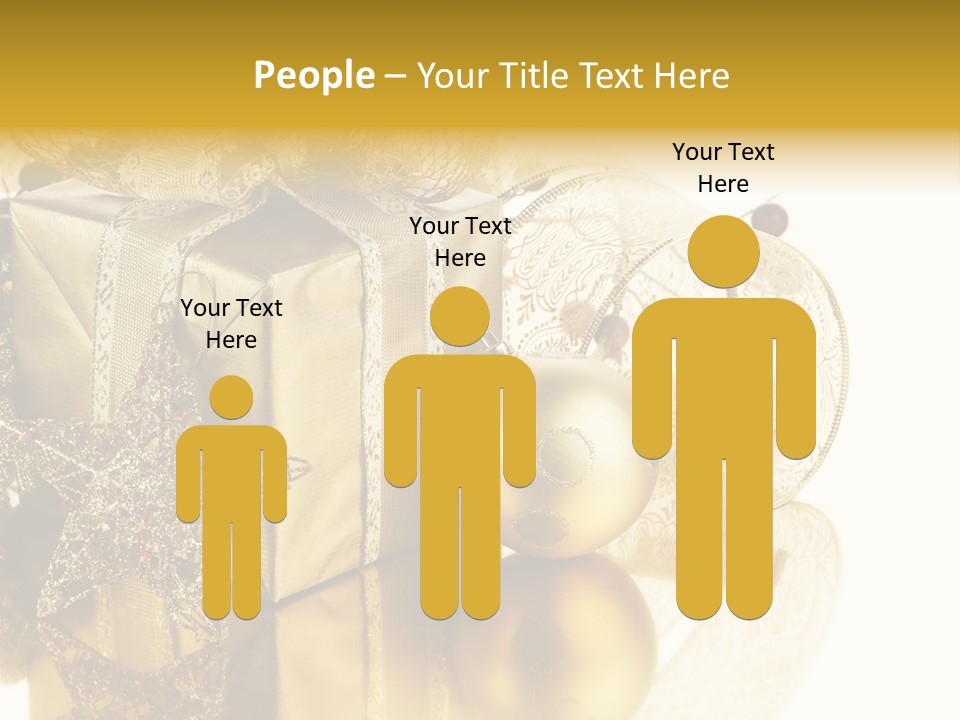 Macro Life Christmas PowerPoint Template