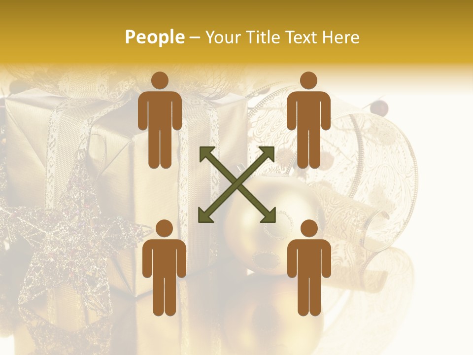 Macro Life Christmas PowerPoint Template