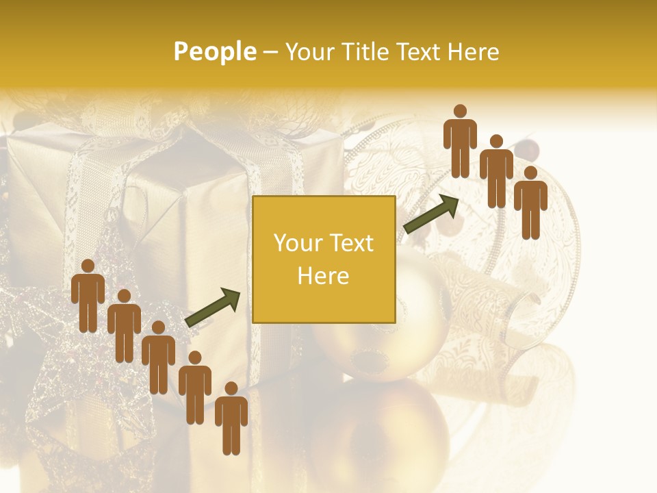 Macro Life Christmas PowerPoint Template