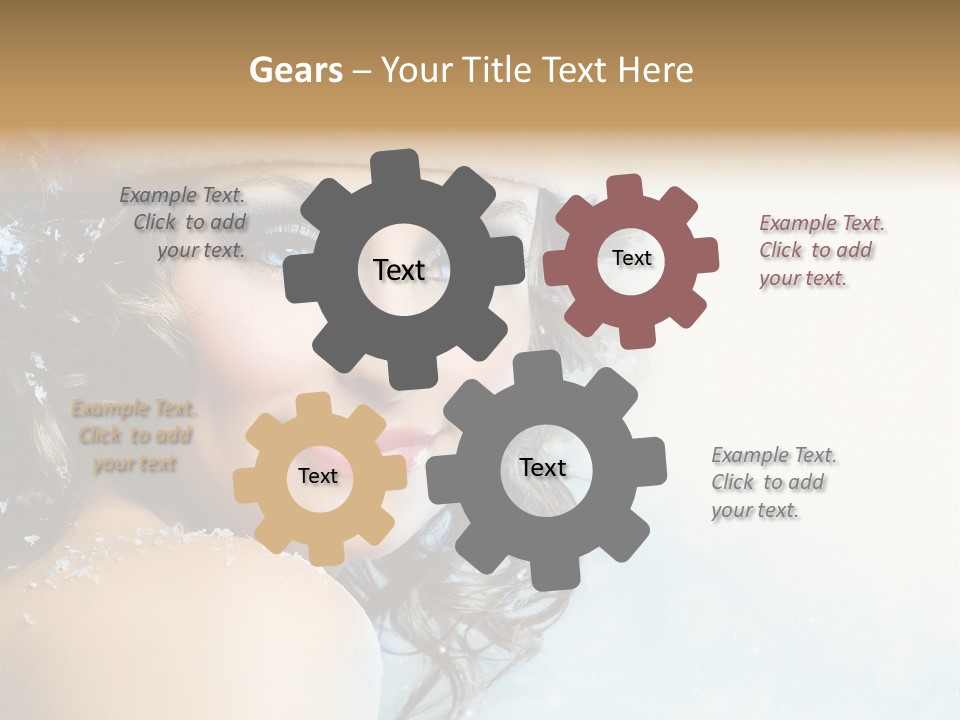 Laugh Red Night PowerPoint Template