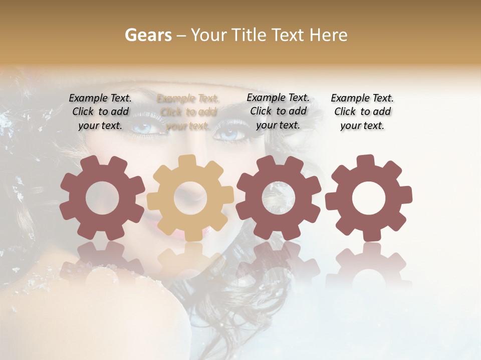 Laugh Red Night PowerPoint Template