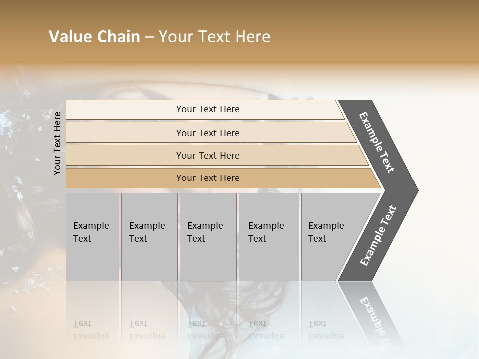 Laugh Red Night PowerPoint Template