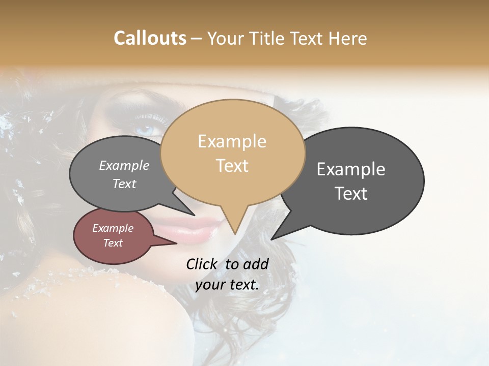 Laugh Red Night PowerPoint Template