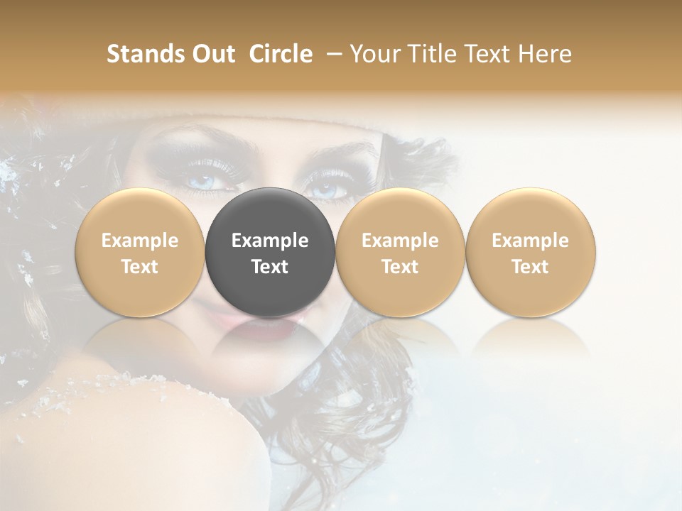 Laugh Red Night PowerPoint Template