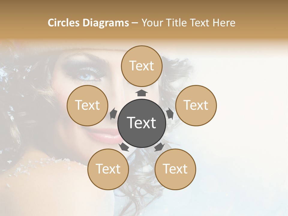 Laugh Red Night PowerPoint Template