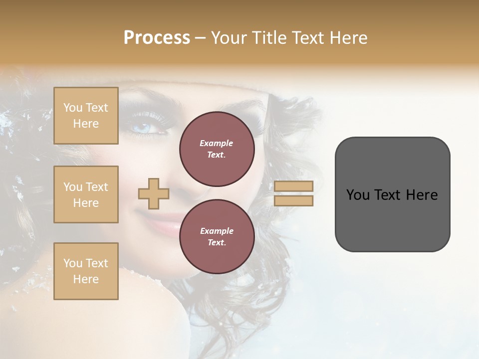 Laugh Red Night PowerPoint Template