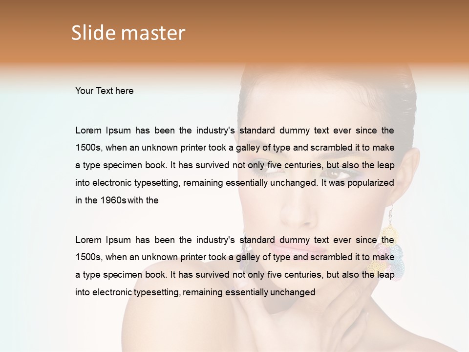 Elegance Pretty Make PowerPoint Template