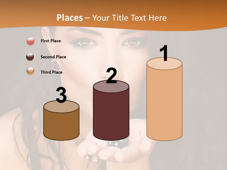 Concept Spinning Risk PowerPoint Template