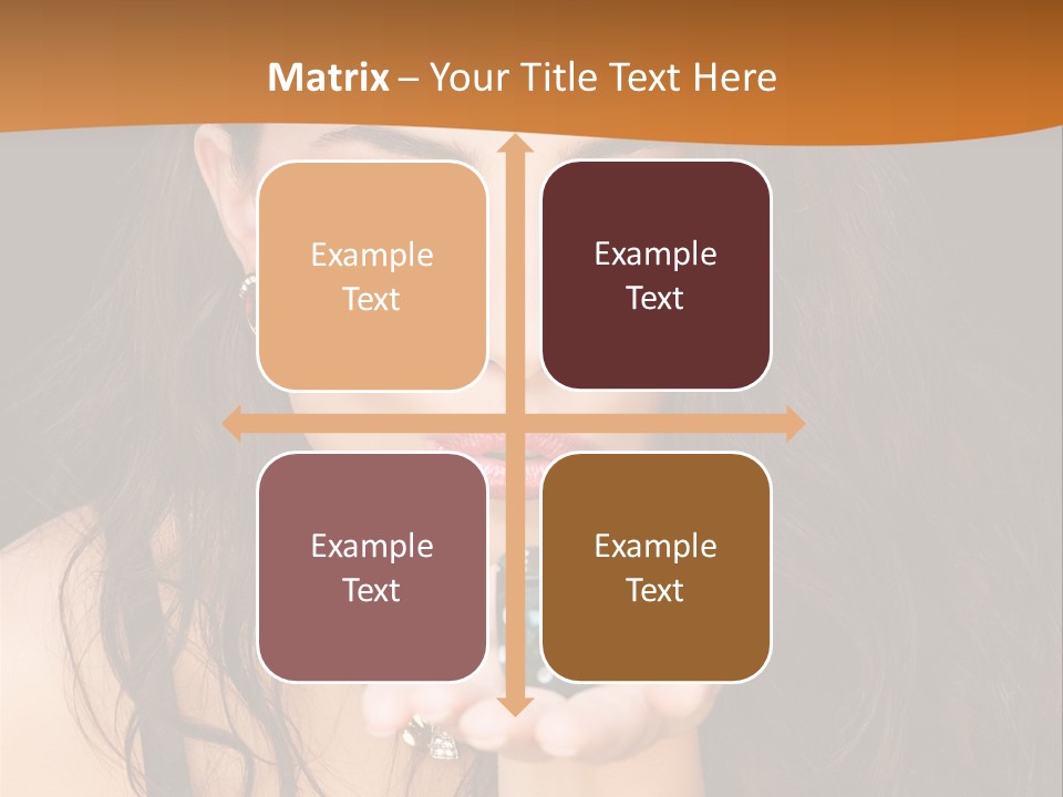 Concept Spinning Risk PowerPoint Template