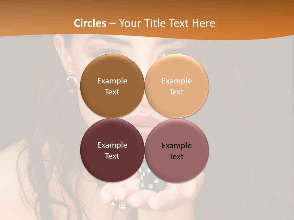 Concept Spinning Risk PowerPoint Template